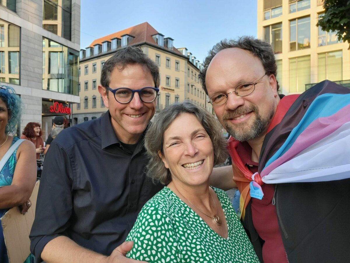 Selfie von Kerstin Celina, Martin Heilig und Patrick Friedl