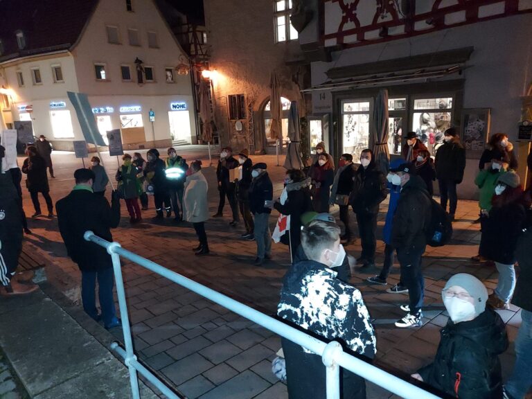  Ochsenfurt ist solidarisch – Zweite Gegendemo in Ochsenfurt