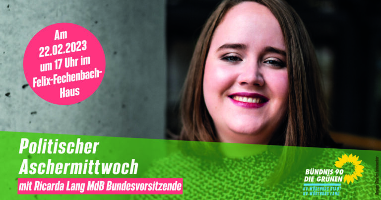 Politischer Aschermittwoch mit Ricarda Lang