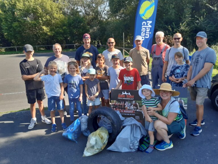 MainCleanUp am 9. September – wieder viele Teilnehmenden