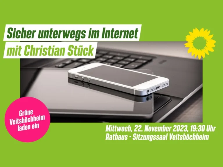 Sicher unterwegs im Internet