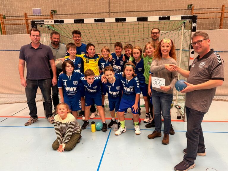 Jahresspende der Mandatsträger*innen an die Handball-Jugend