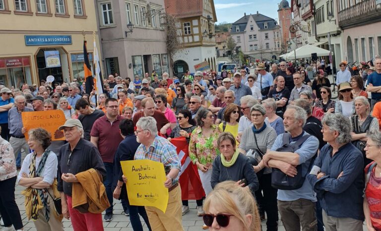Kundgebung für Demokratie, Vielfalt und Toleranz 