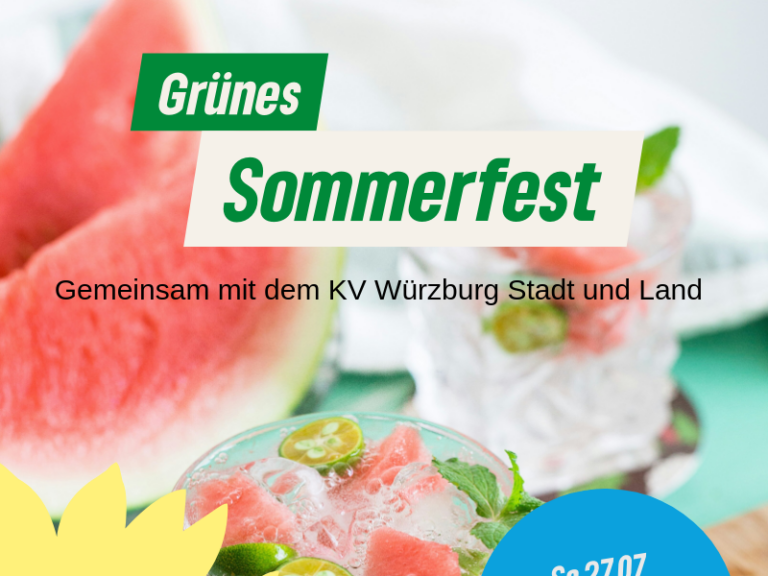 Grünes Sommerfest