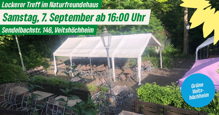 Lockerer Treff zum Ferienende im Naturfreundehaus