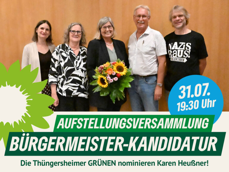 Karen Heußner kandidiert als Bürgermeisterin für Thüngersheim