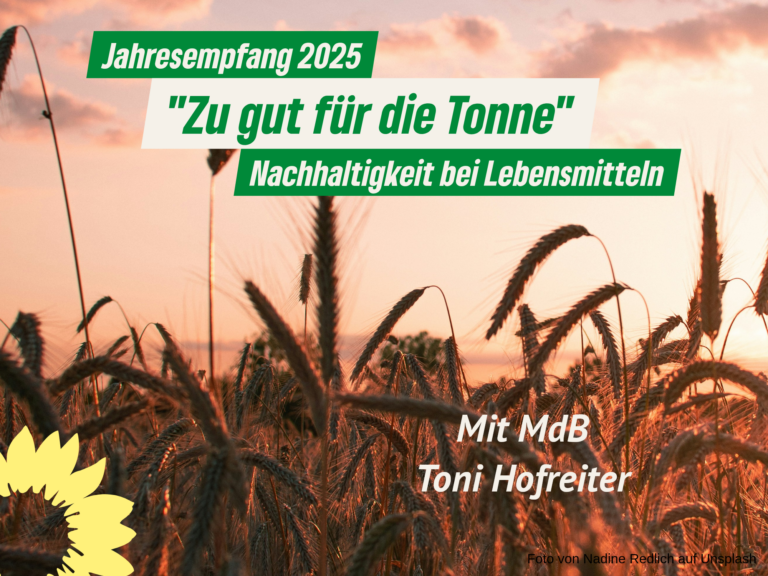 Sonntag, 28.09.25: Jahresempfang 2025 – „Zu gut für die Tonne: Nachhaltigkeit bei Lebensmitteln