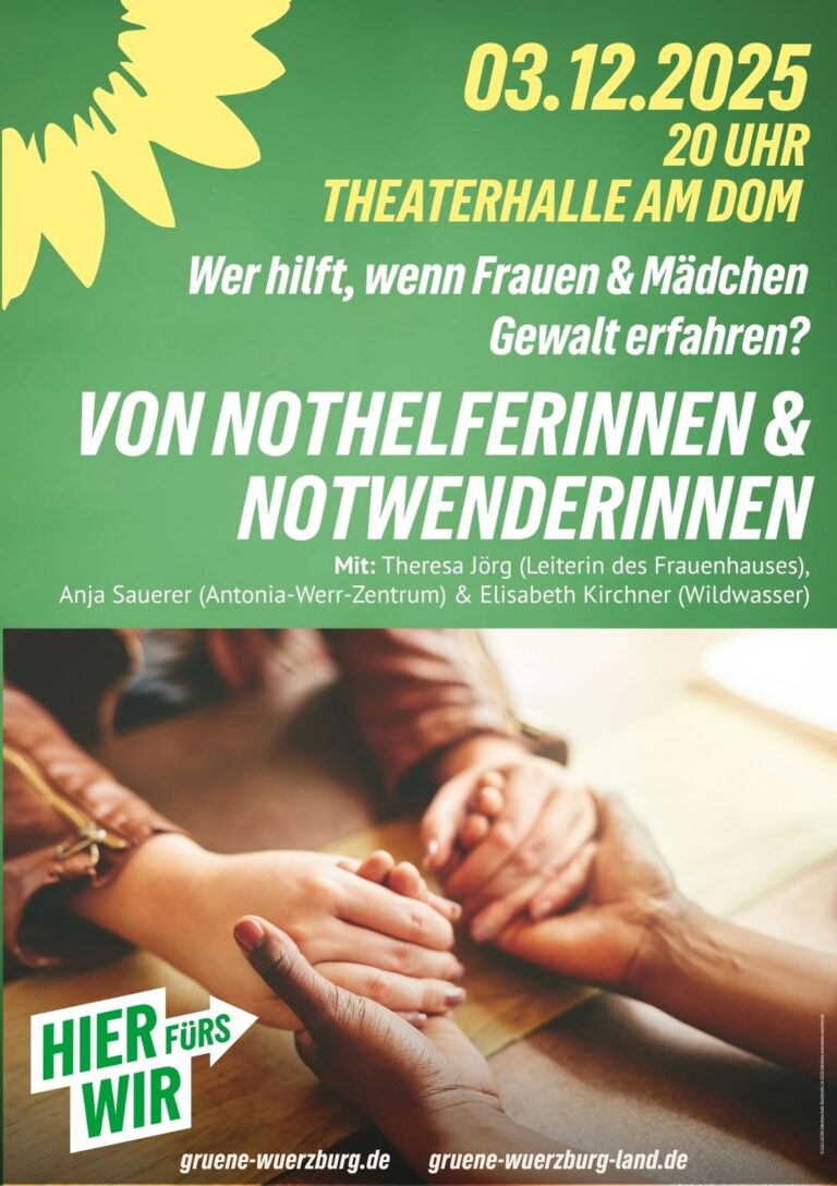 Mittwoch, 03.12.25: Von Nothelferinnen & Notwenderinnen