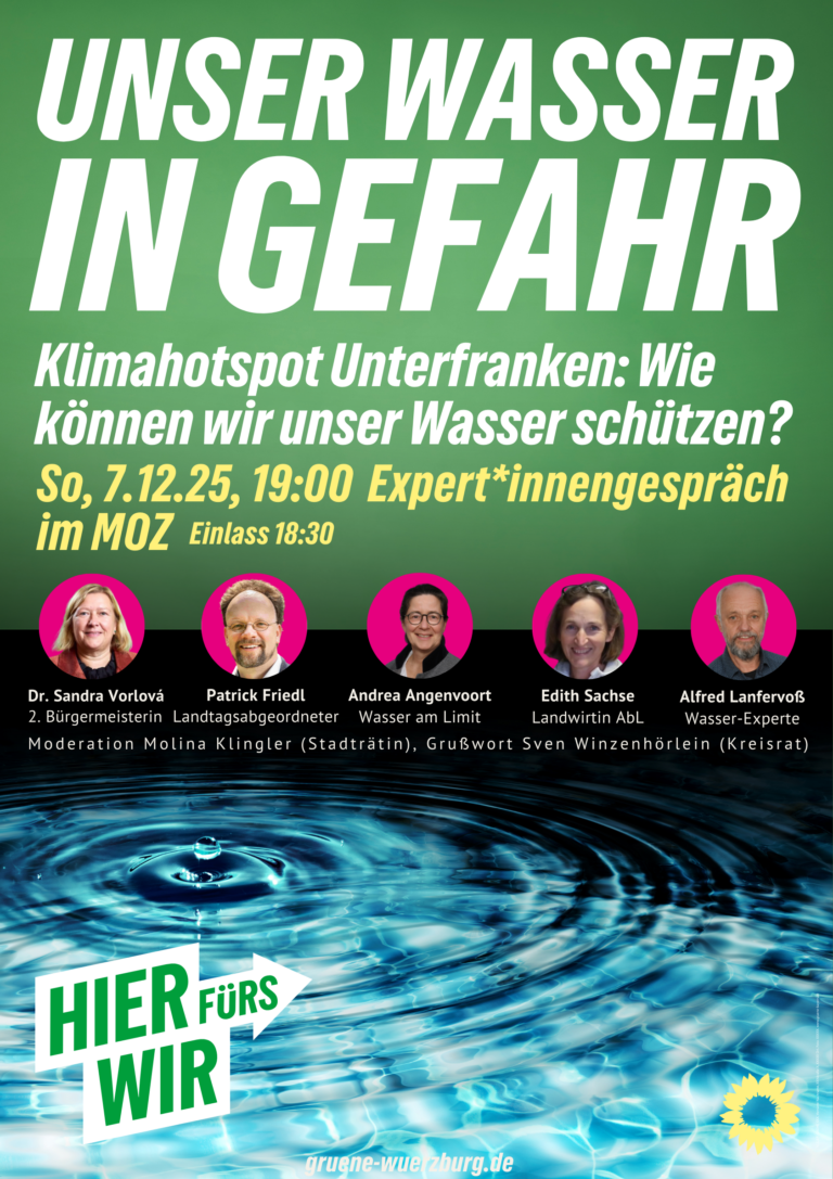 Sonntag, 07.12.25: Unser Wasser in Gefahr